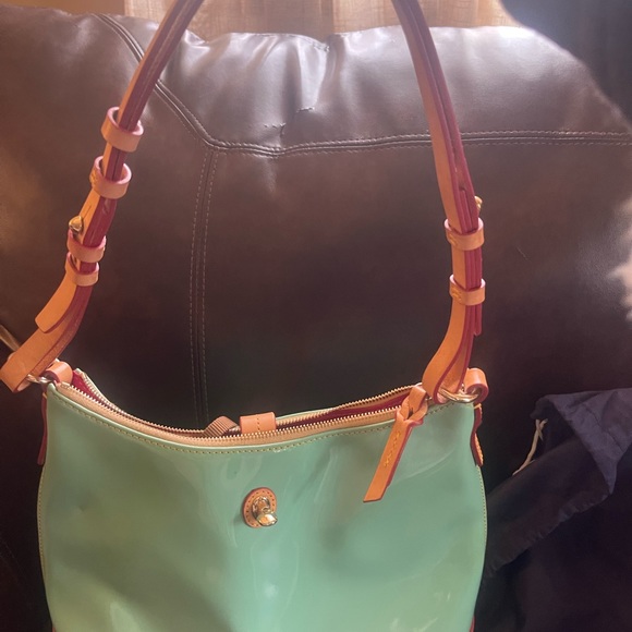 Dooney & Bourke: Claremont Patent Hobo - Picture 7 of 10